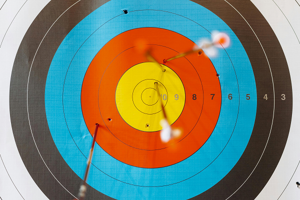 Arrows Pierced on a Target